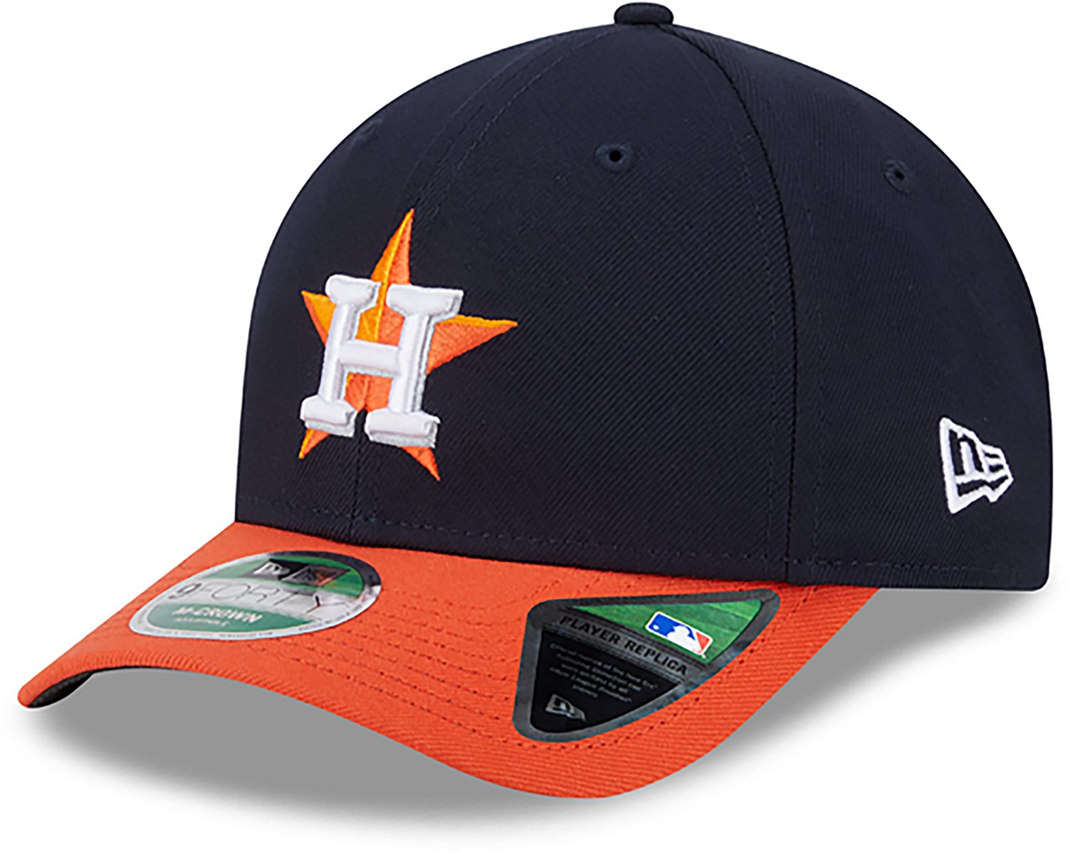 New Era Men's Houston Astros Road 9FORTY M-Crown Snapback Cap - view number 3