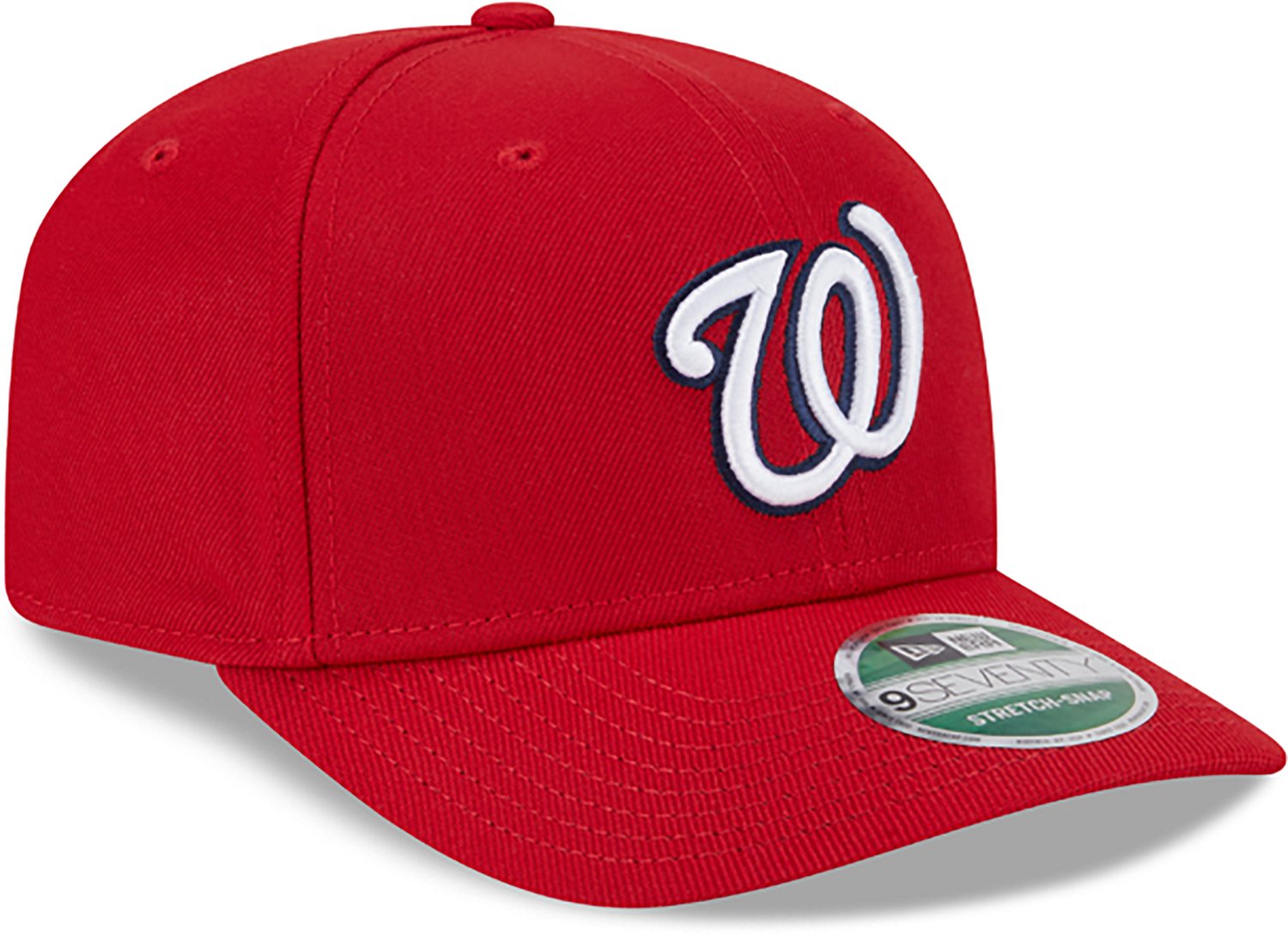 New Era Men's Washington Nationals Game 9SEVENTY Stretch-Snap Cap - view number 4