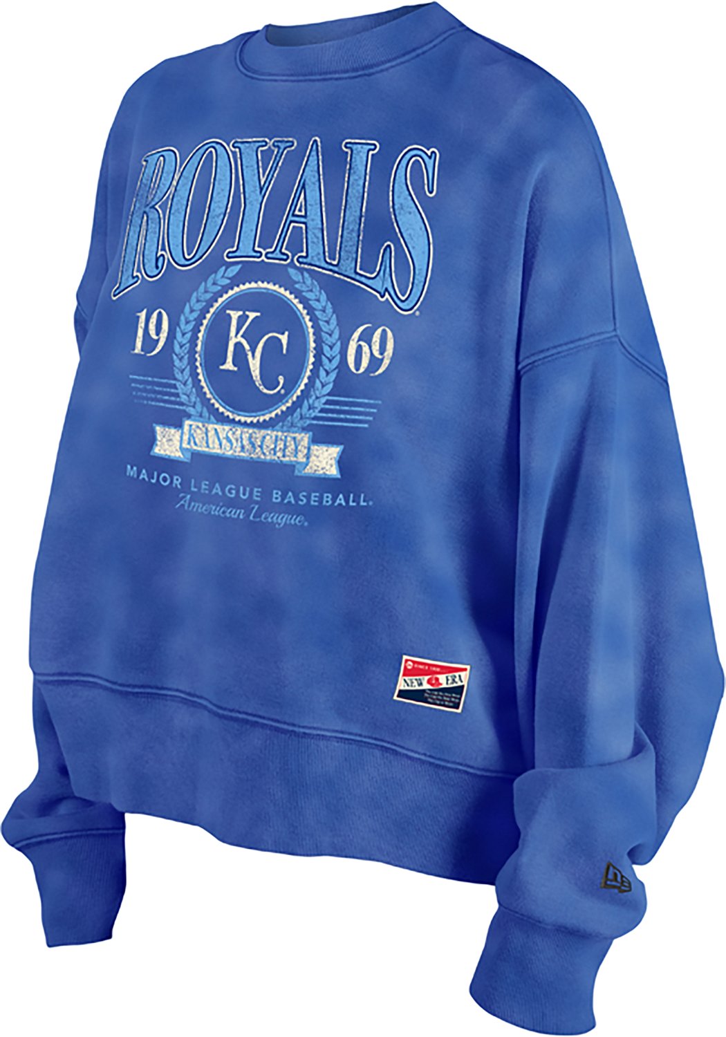 New Era Women's Kansas City Royals Boxy Crew Neck Sweatshirt - view number 3