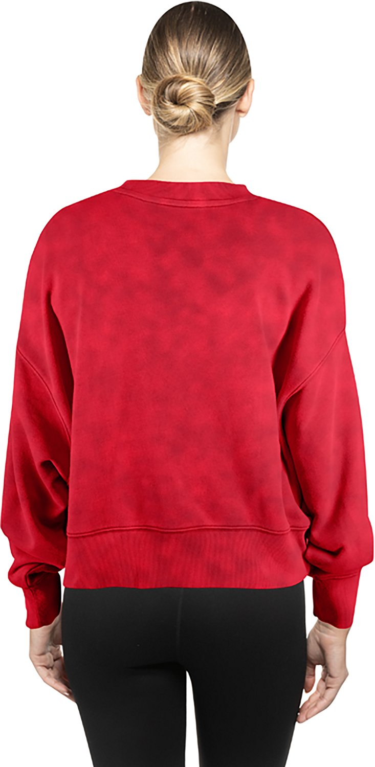 New Era Women's St. Louis Cardinals Boxy Crew Neck Sweatshirt - view number 2