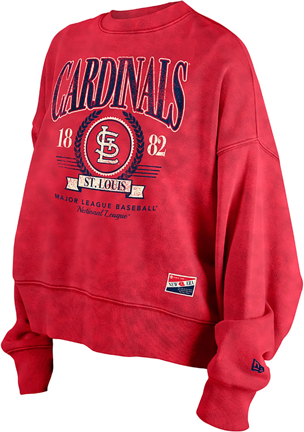 New Era Women's St. Louis Cardinals Boxy Crew Neck Sweatshirt - view number 3