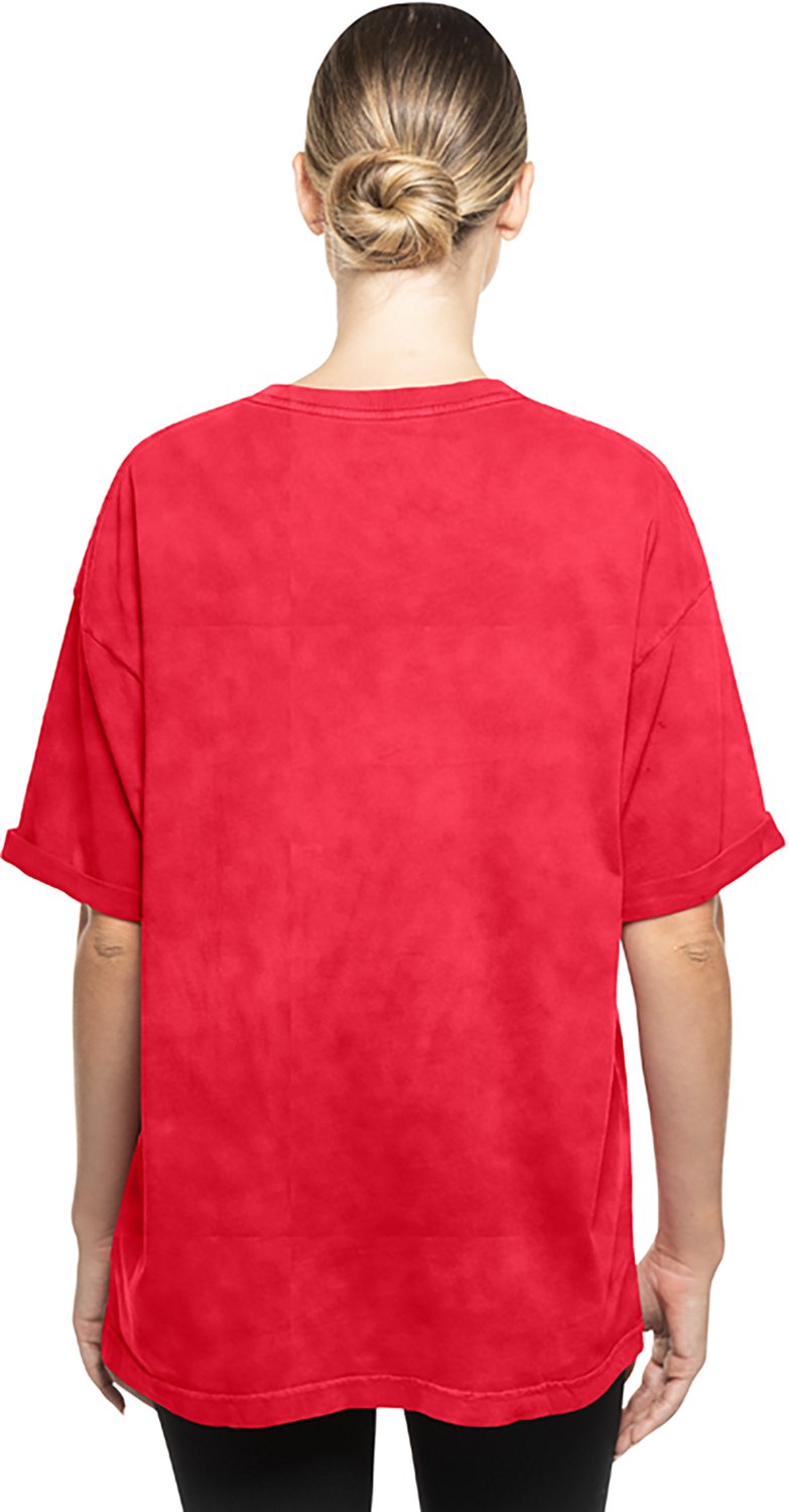 New Era Women's Texas Rangers Oversized Throwback Character T-shirt - view number 2