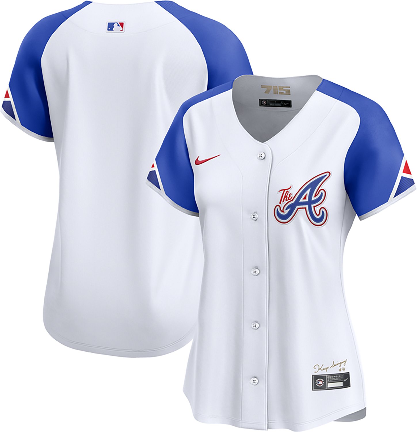 Nike Women's Braves City Connect Limited Jersey - view number 3