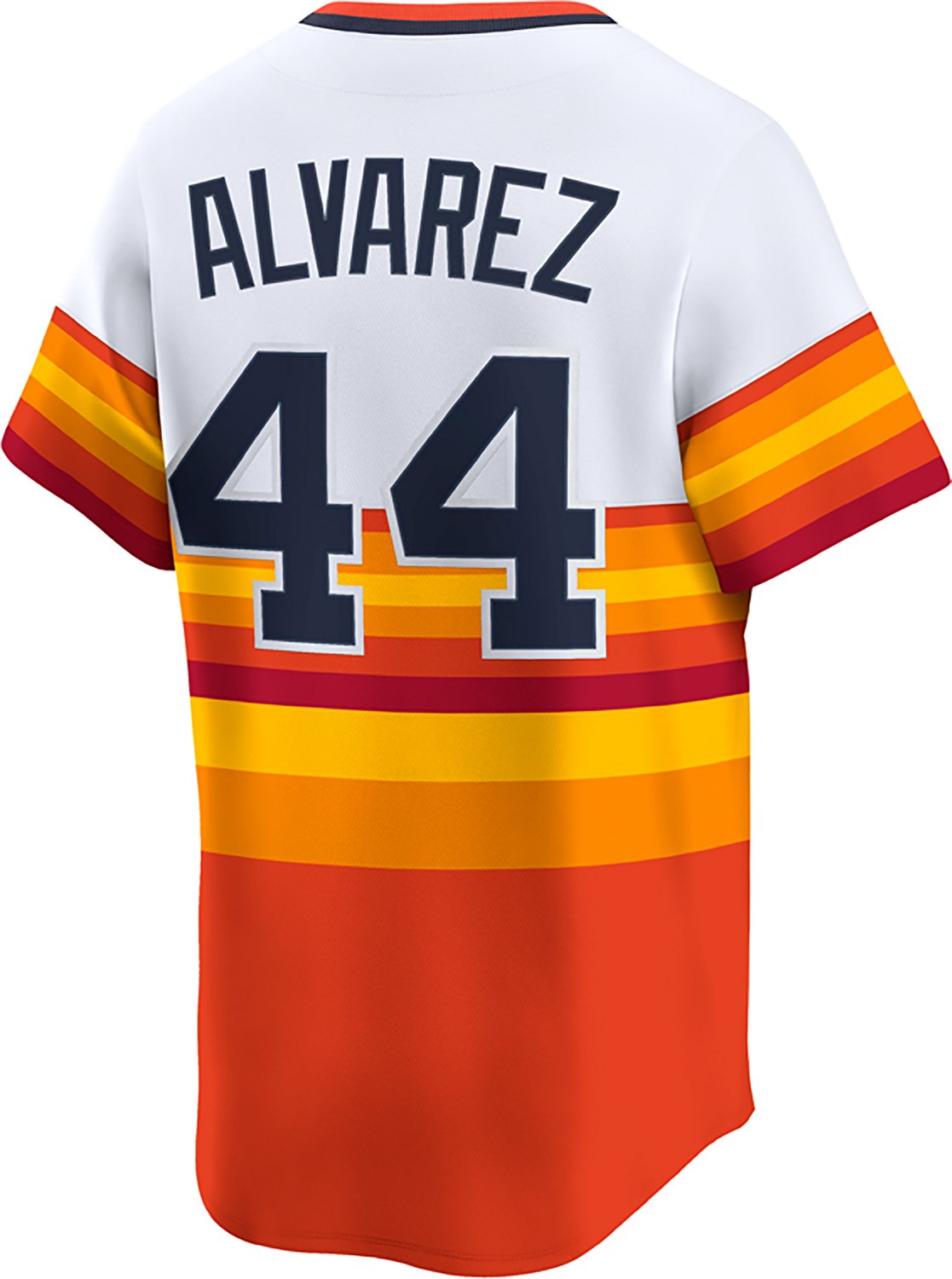Nike Men's Astros Alvarez '82-'86 Cooperstown Limited N&N Jersey - view number 2