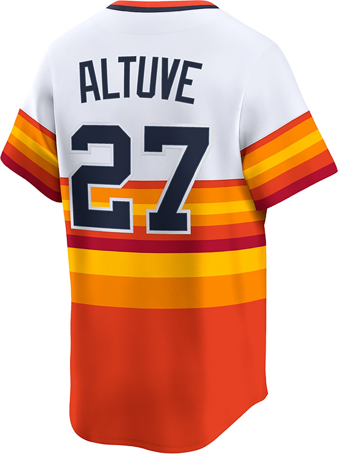 Nike Men's Astros Altuve '82-'86 Cooperstown Limited N&N Jersey - view number 2