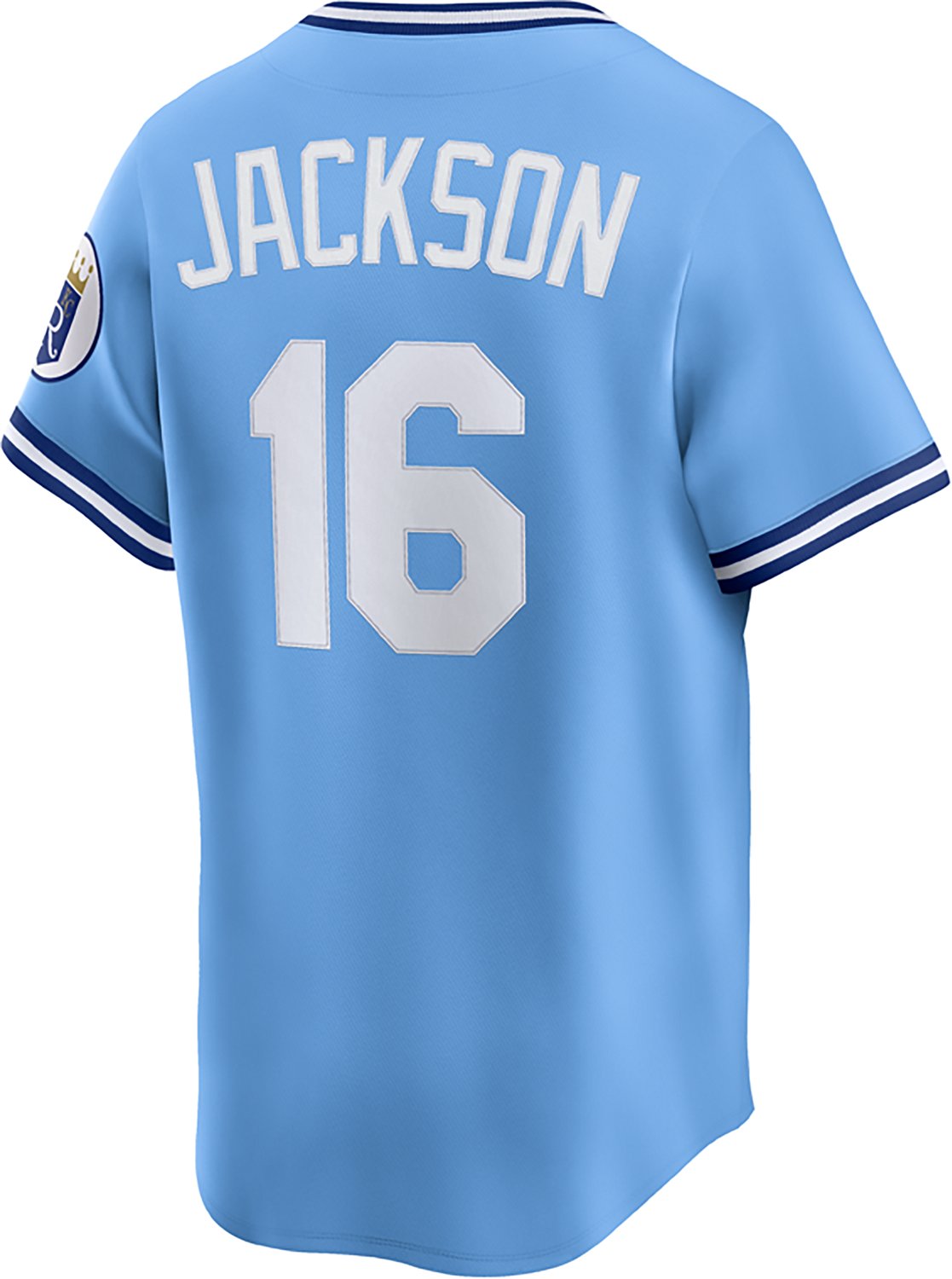 Nike Bo Jackson Light Kansas City Royals Throwback Cooperstown Collection Limited Jersey - view number 2