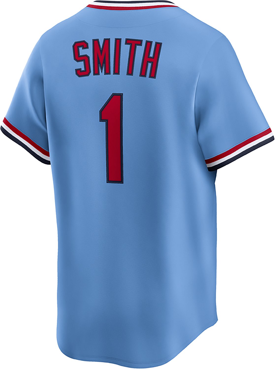 Nike Men's Cardinals Ozzie '67-'97 Cooperstown Limited N&N Jersey - view number 2