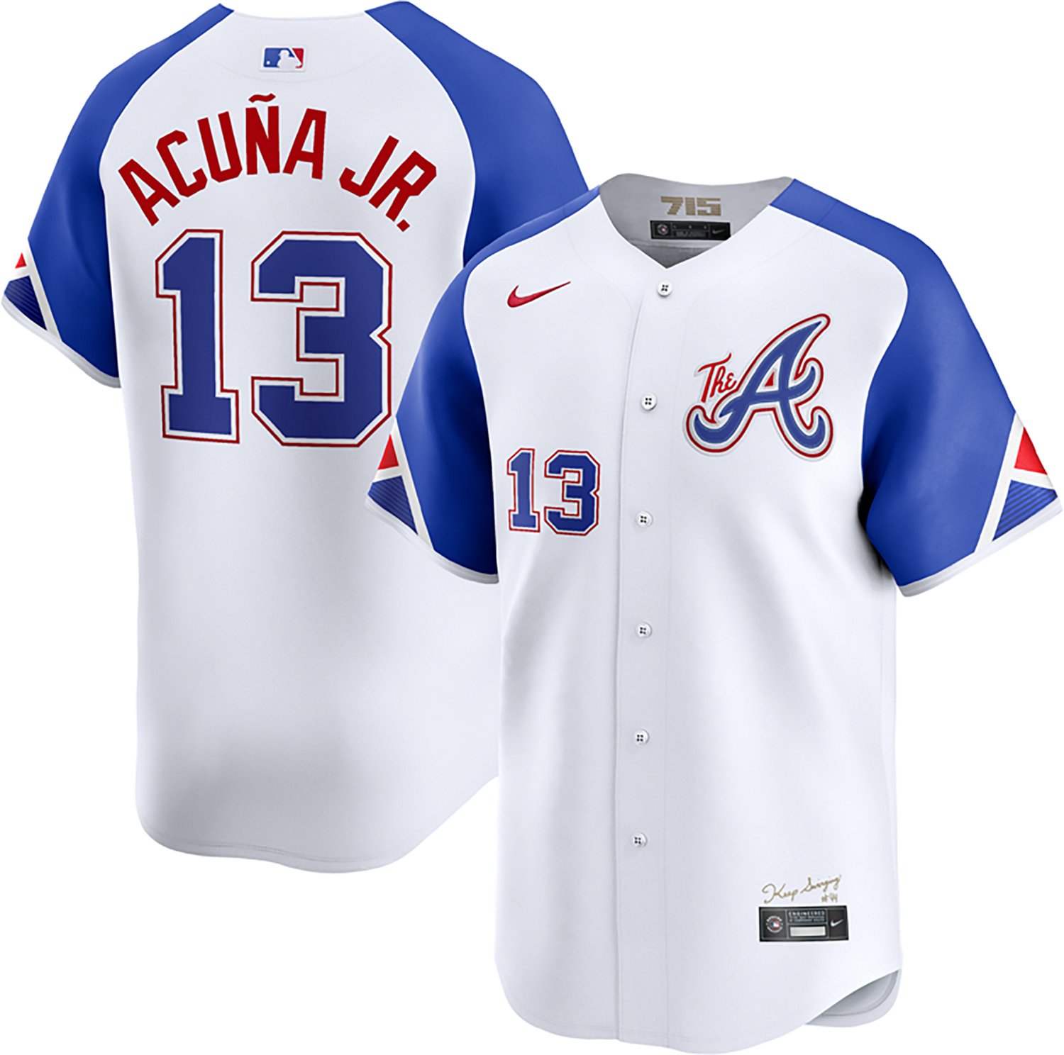 Nike Ronald Acua Jr Atlanta Braves City Connect Limited Jersey - view number 4