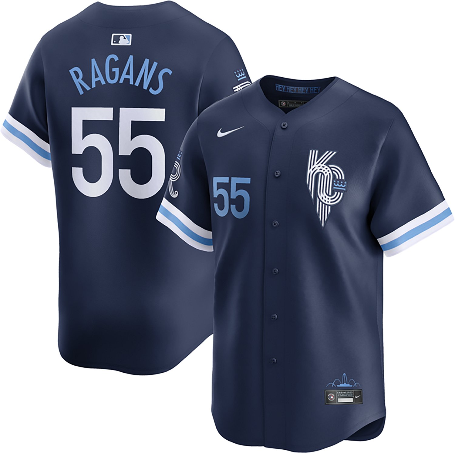 Nike Men's Royals Ragans City Connect Limited N&N Jersey - view number 3