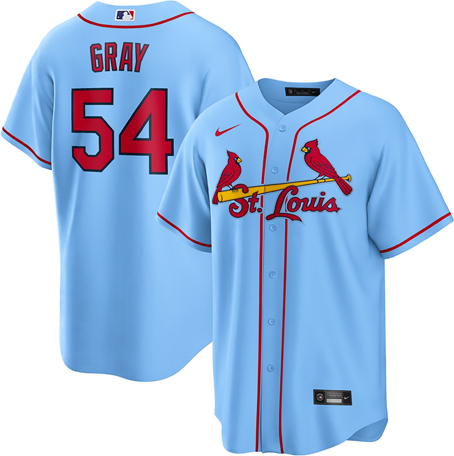 Nike Sonny Gray Light St Louis Cardinals Alternate Replica Jersey - view number 3
