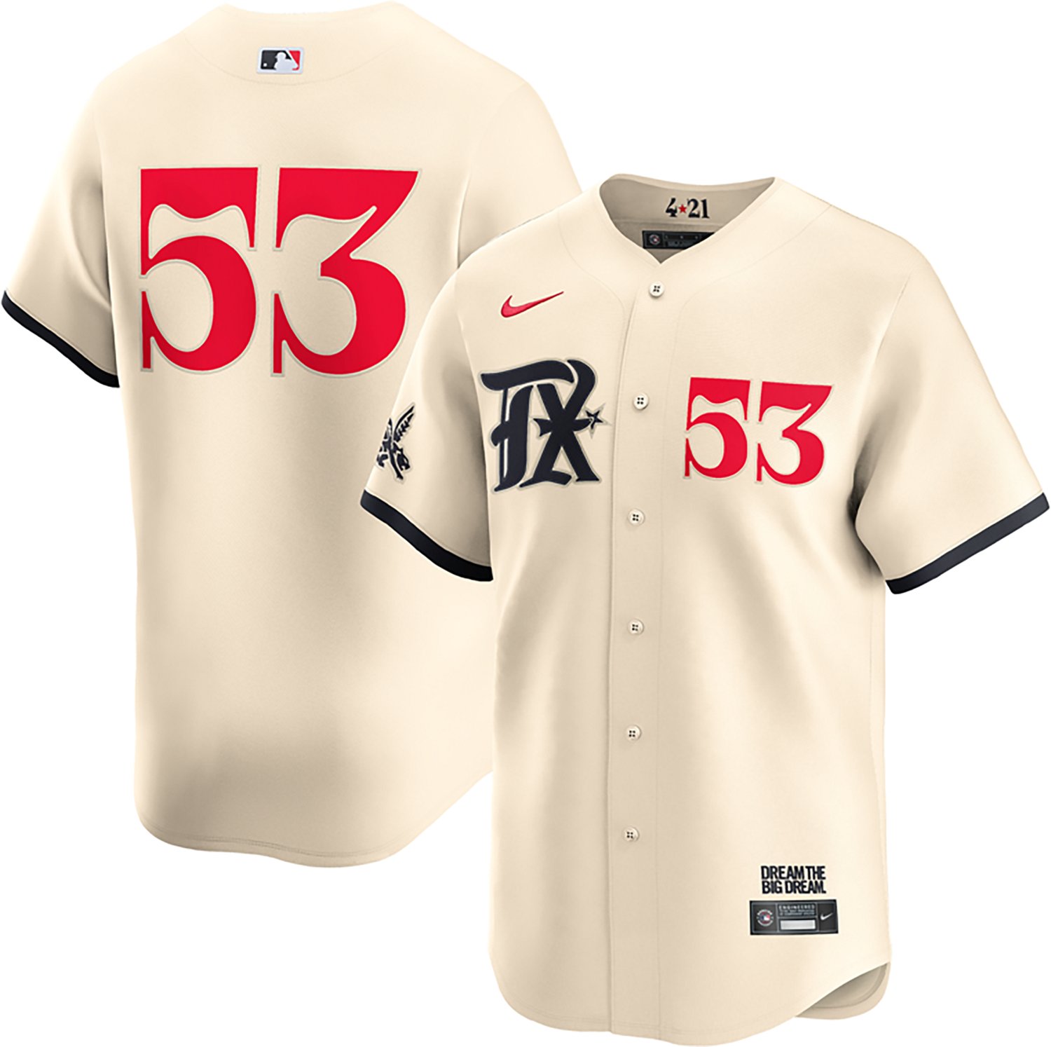 Nike Men's Rangers Garcia City Connect Limited N&N Jersey - view number 3