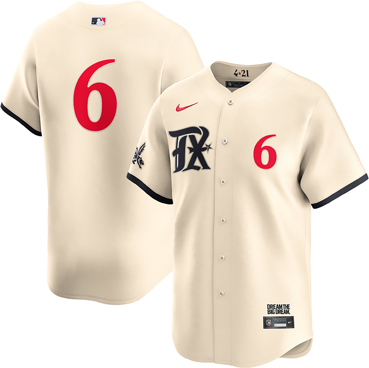 Nike Men's Rangers Jung City Connect Limited N&N Jersey - view number 3