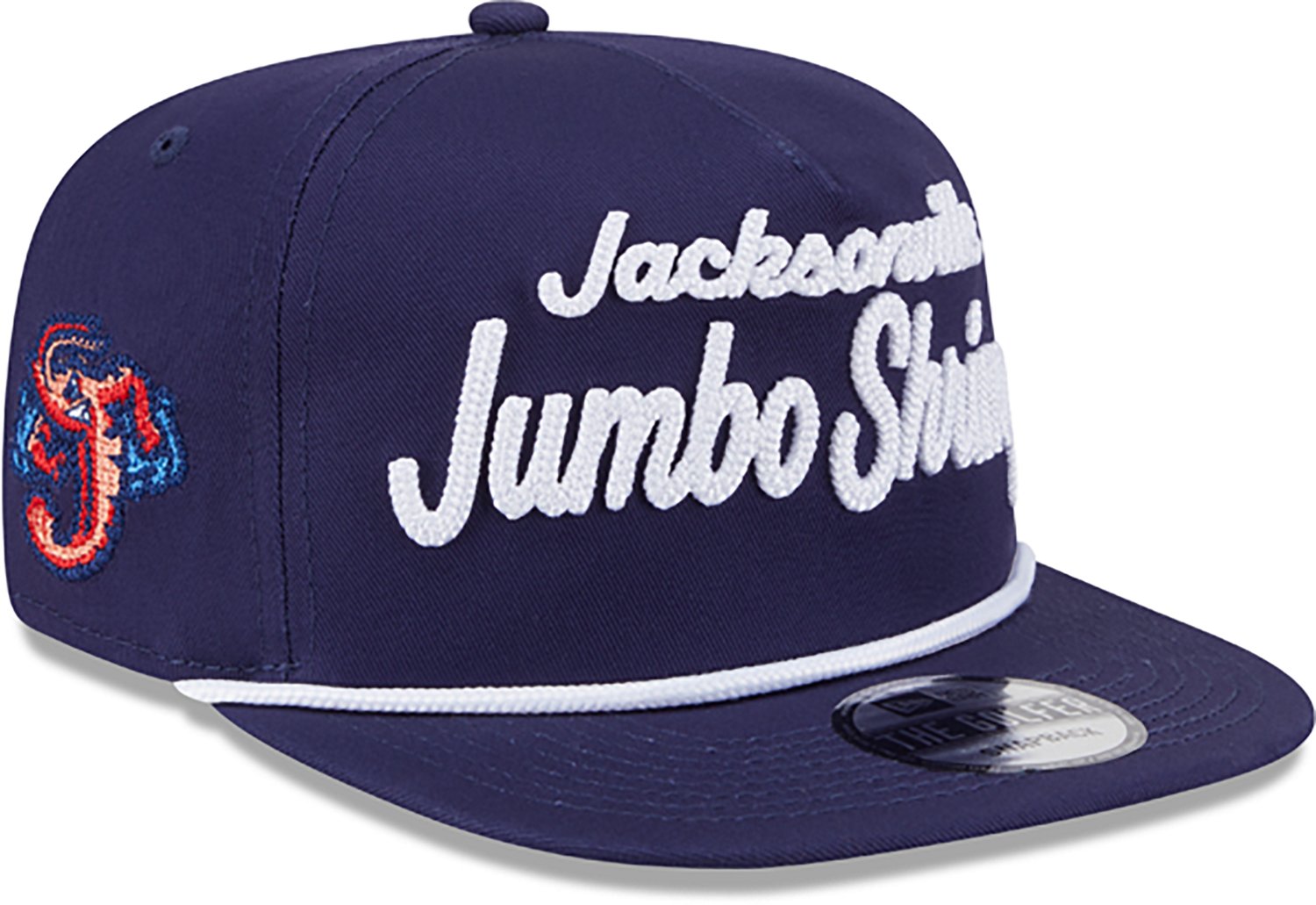 New Era Men's Jacksonville Jumbo Shrimp Team Script Golfer Cap  - view number 4