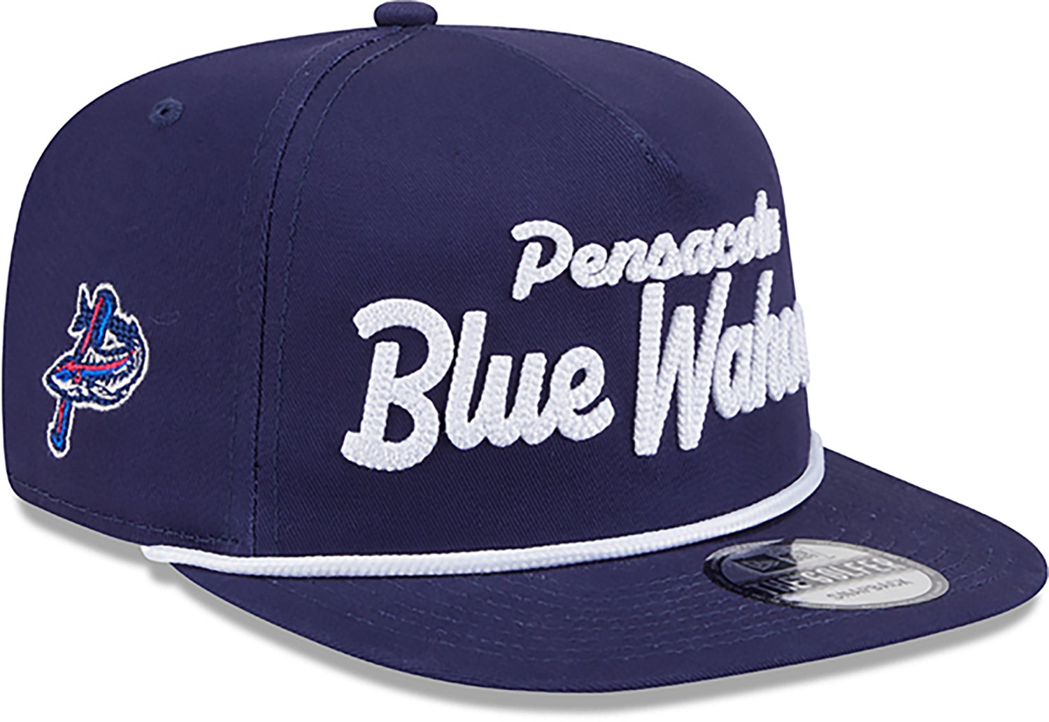 New Era Men's Pensacola Blue Wahoos Team Script Golfer Cap  - view number 4