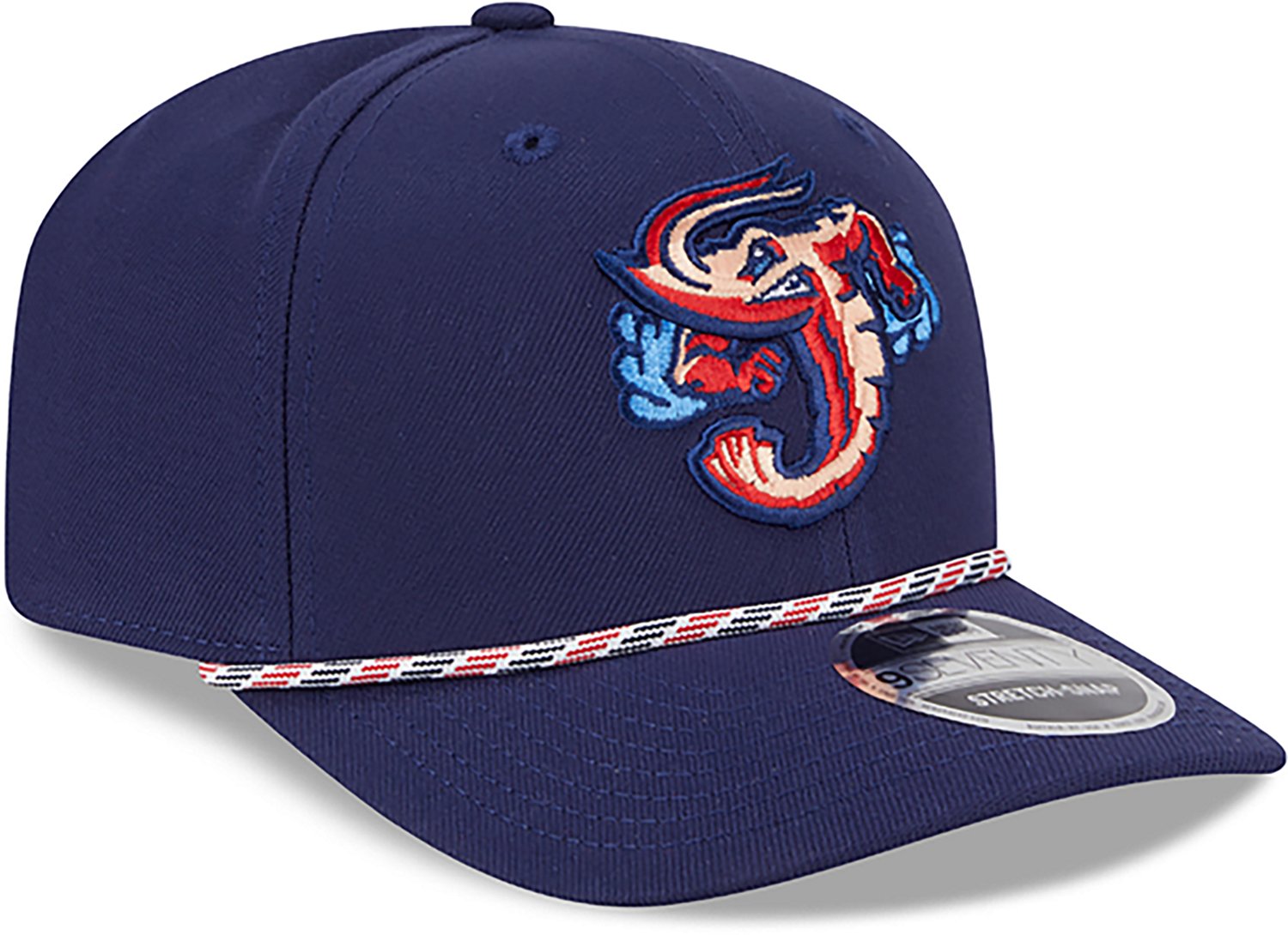 New Era Men's Jacksonville Jumbo Shrimp Multi-Rope 9SEVENTY Cap  - view number 4