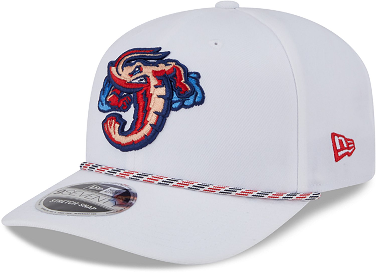 New Era Men's Jacksonville Jumbo Shrimp Multi-Rope 9SEVENTY Cap  - view number 3