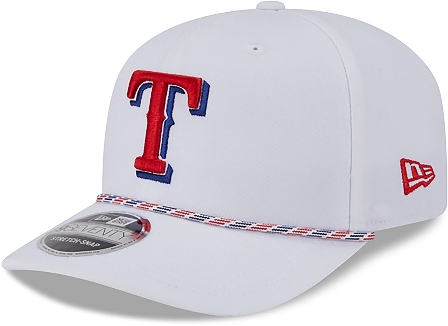 New Era Texas Rangers Adults' 9SEVENTY Stretch Multi Rope Snap Cap                                                               - view number 3