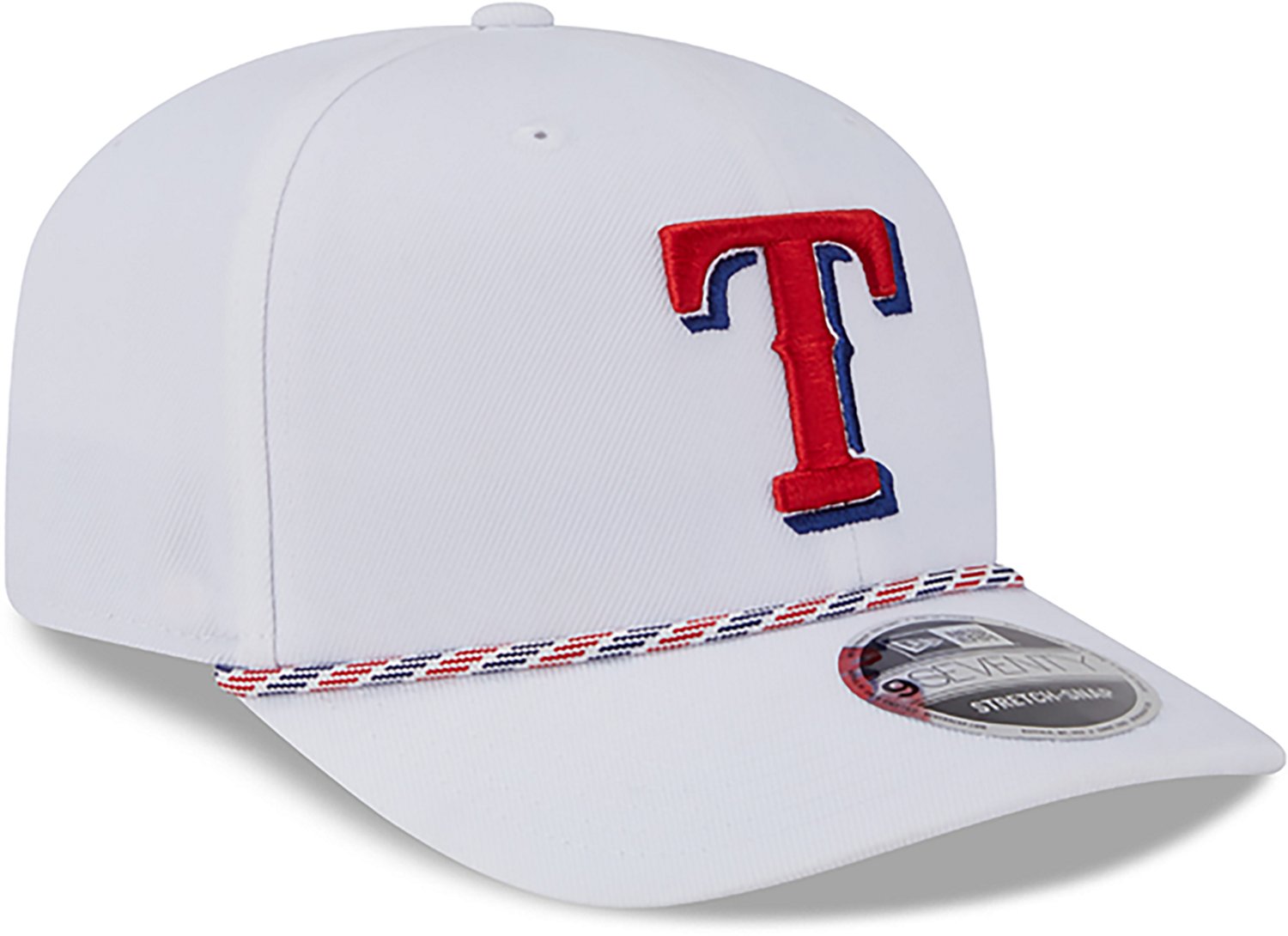 New Era Texas Rangers Adults' 9SEVENTY Stretch Multi Rope Snap Cap                                                               - view number 4