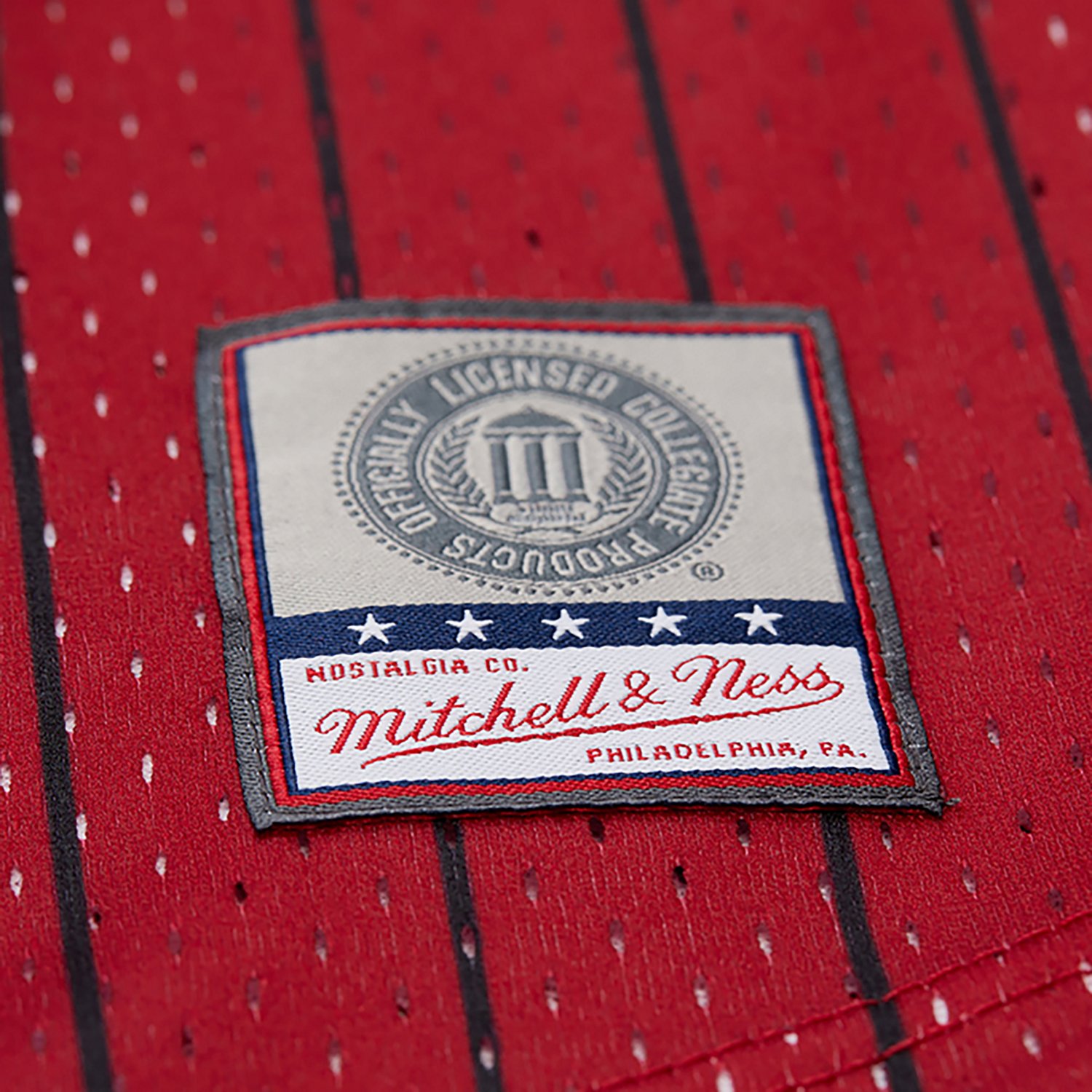 Mitchell & Ness Men's Alabama Double Play Primary Logo Baseball Jersey - view number 5