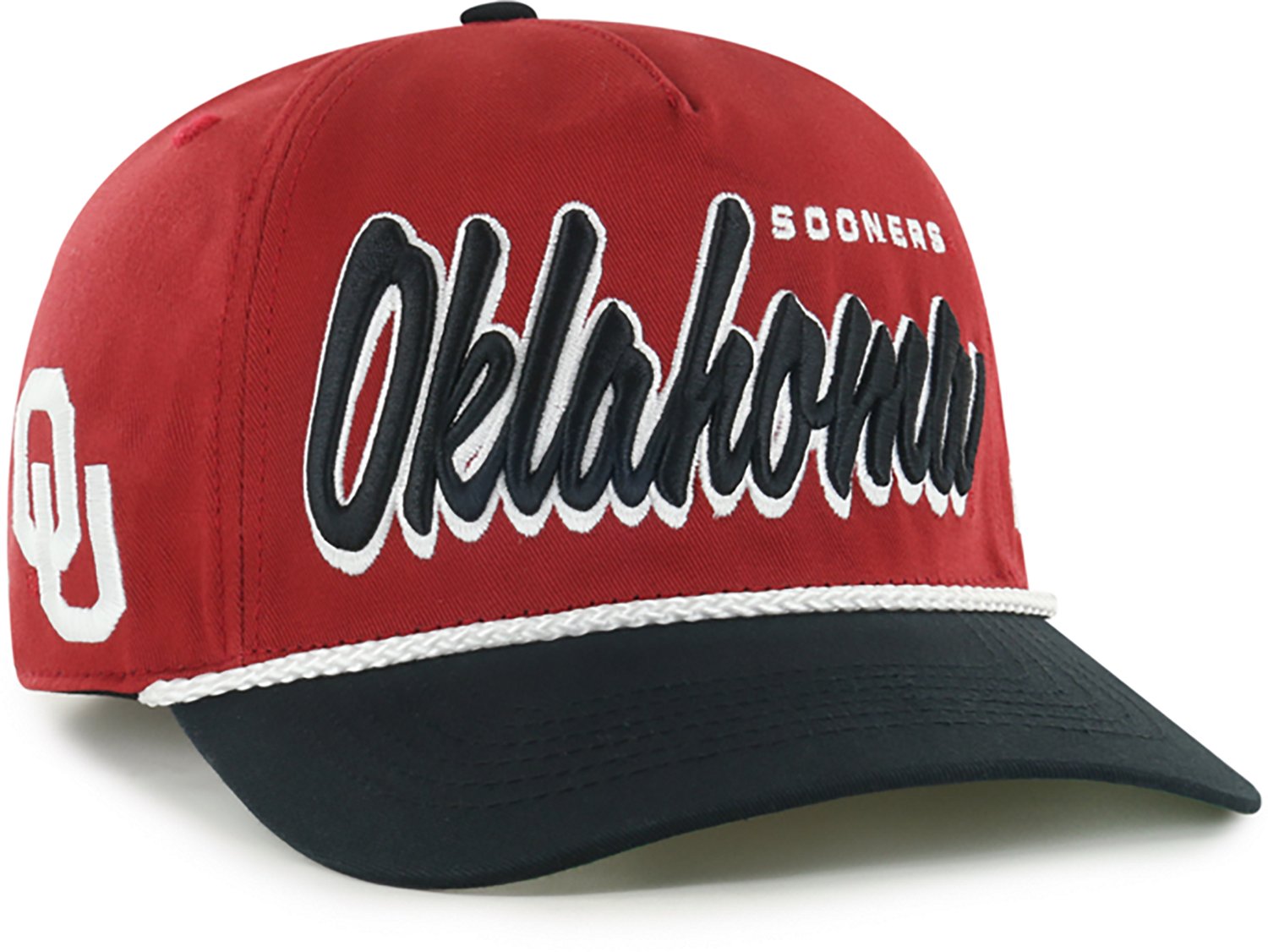 '47 University of Oklahoma Drop Shadow Rope Hitch Cap - view number 3