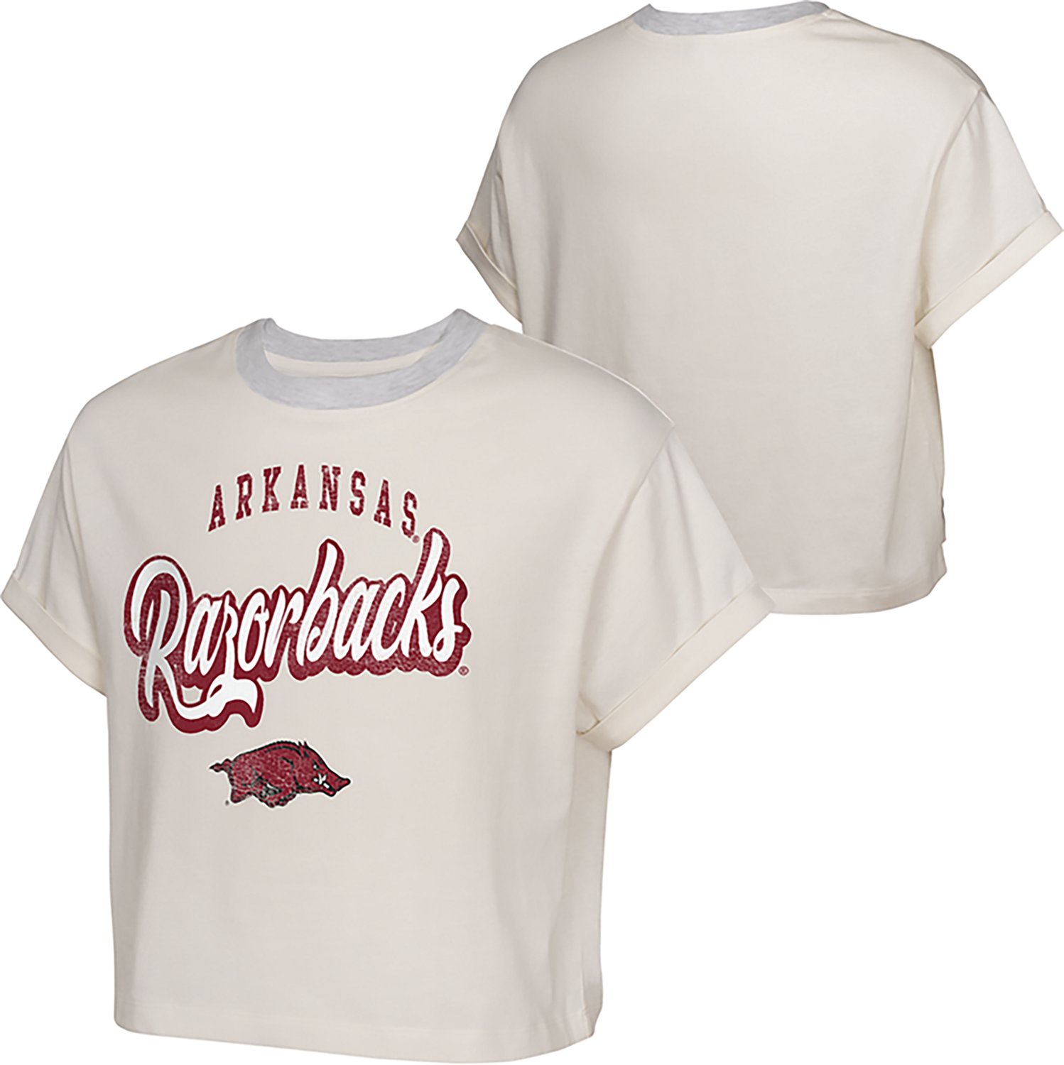Outerstuff Girls' Arkansas Coin Toss T-shirt - view number 3