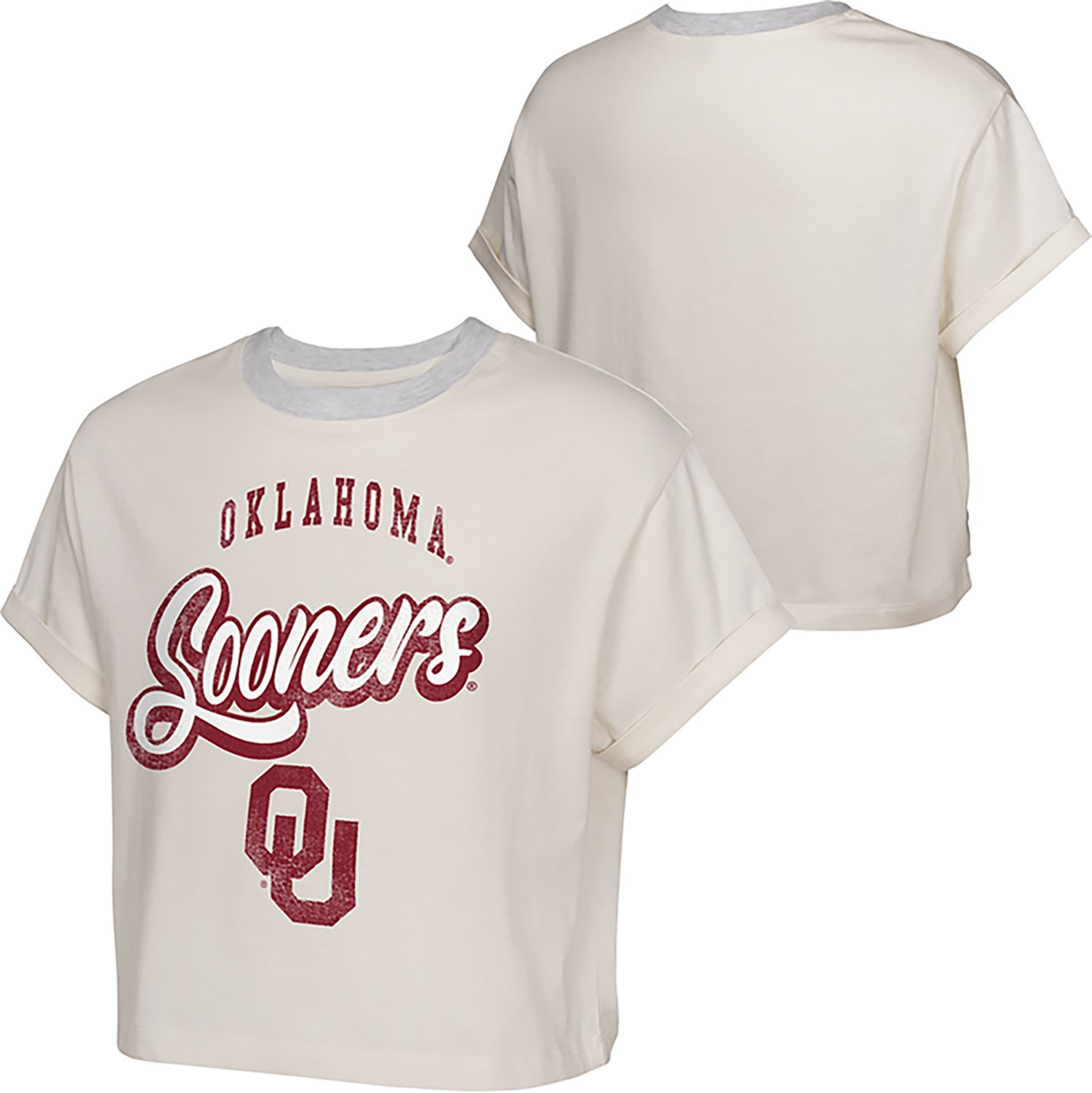 Outerstuff Girls' Oklahoma Coin Toss T-shirt - view number 3
