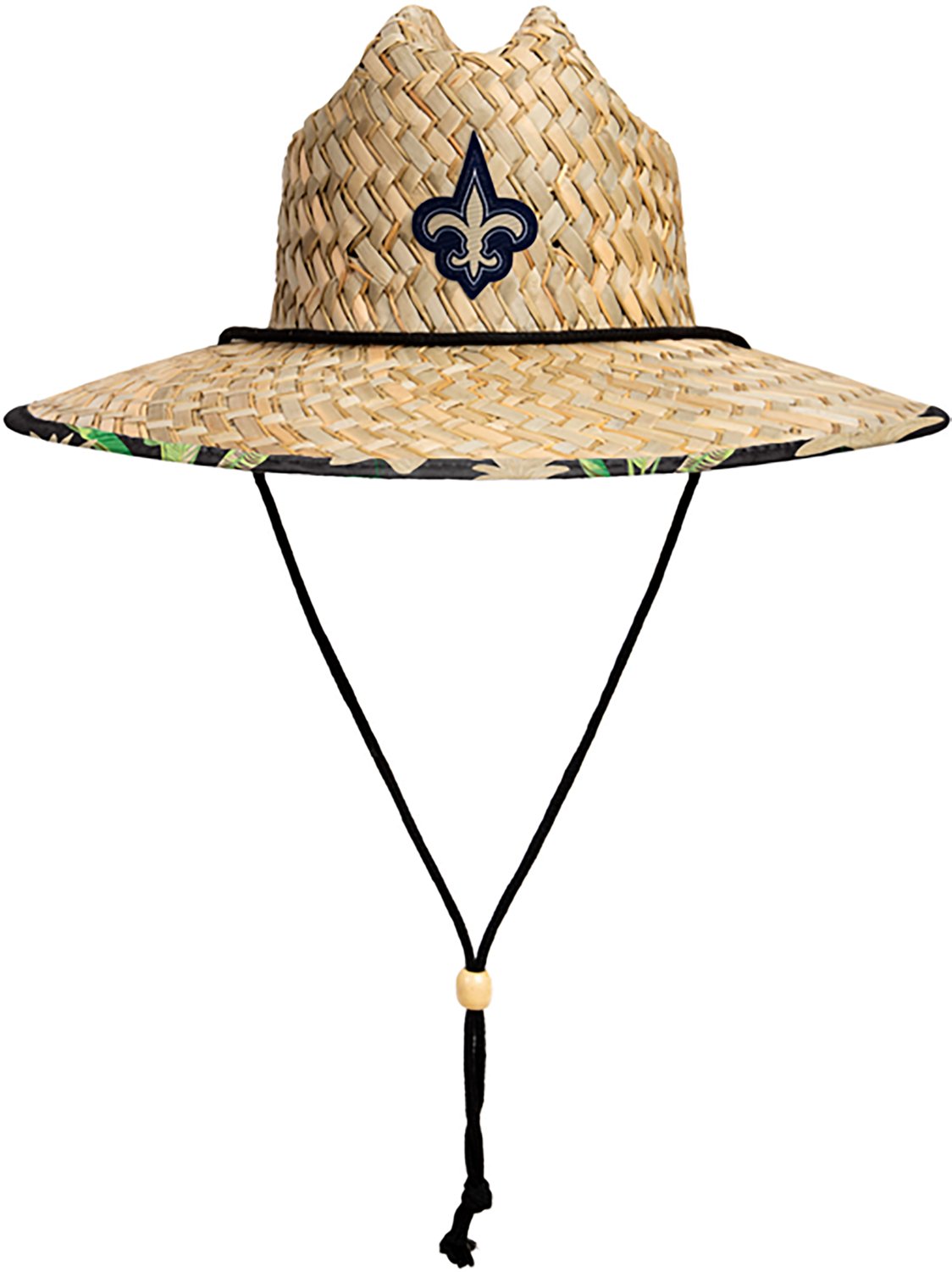 FOCO Men's New Orleans Saints Floral Print Straw Hat - view number 2