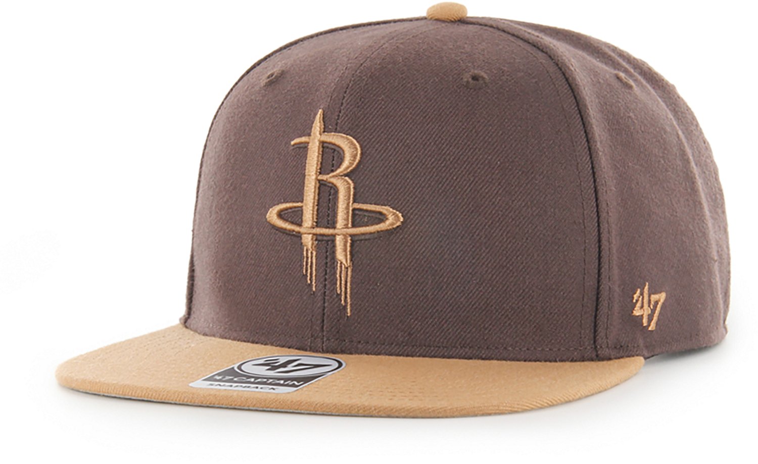 '47 Adults' Houston Rockets No Shot Two Tone Captain Cap