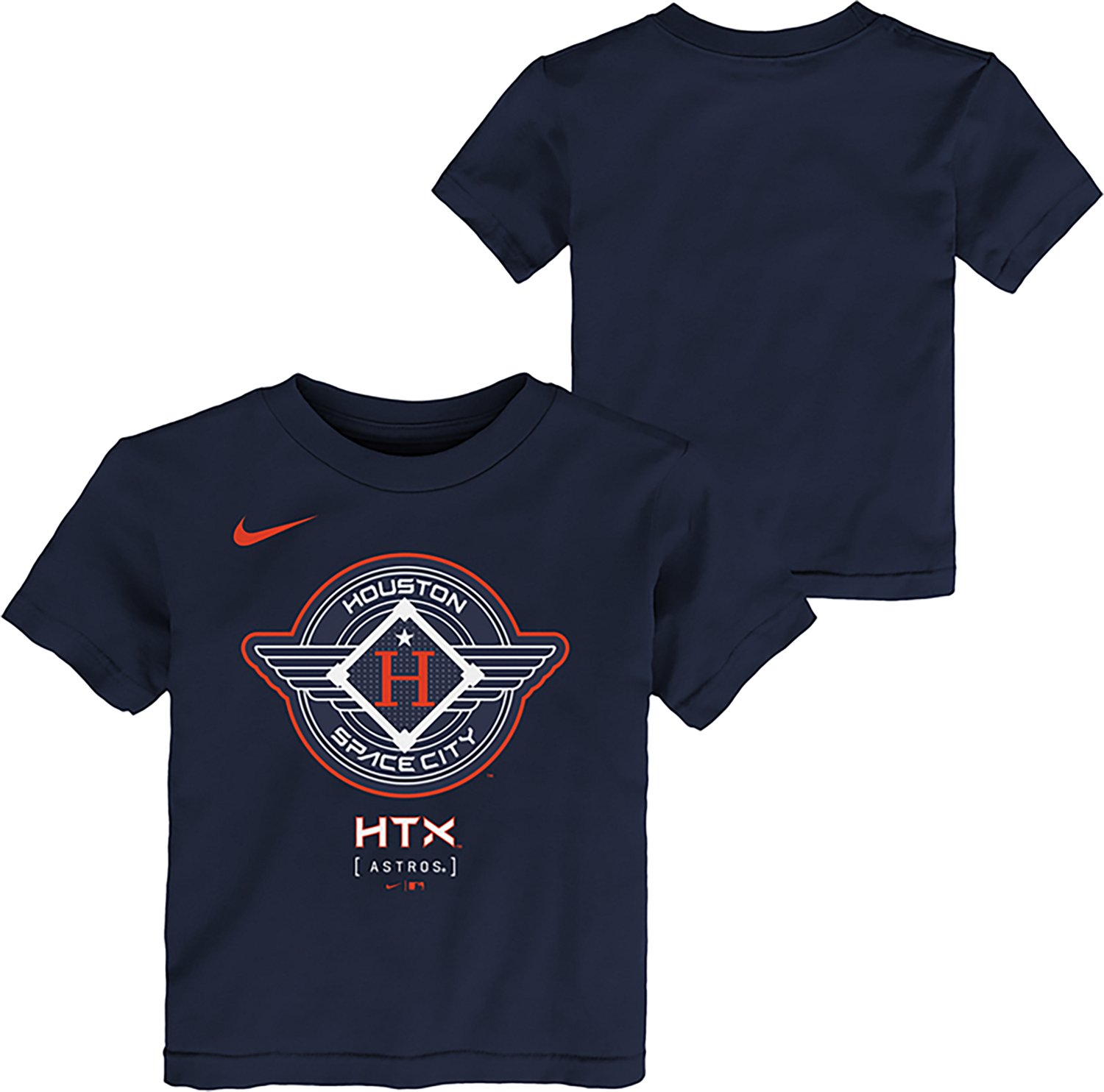 Nike Toddlers' Astros City Connect Logo T-shirt                                                                                  - view number 3