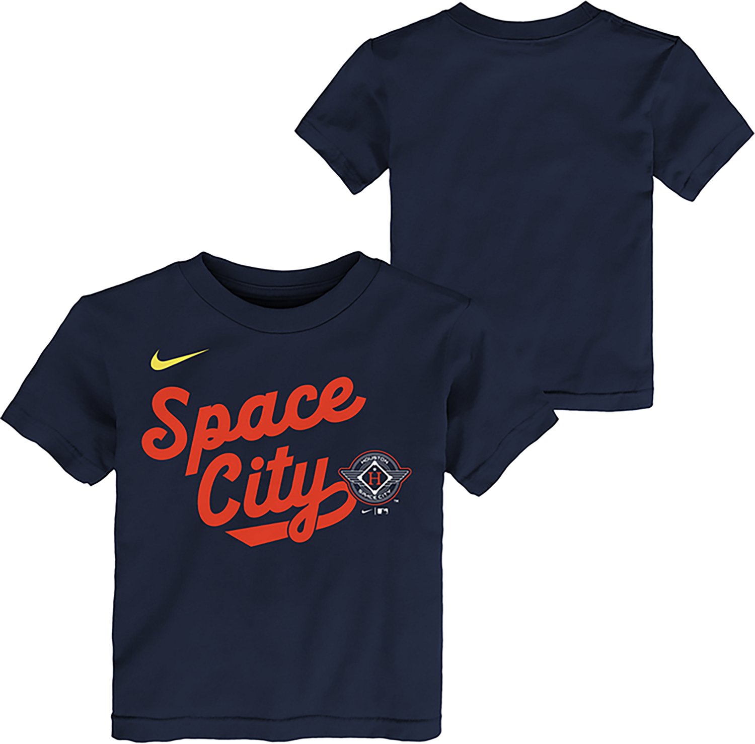 Nike Toddlers' Astros CC Legend T-shirt                                                                                          - view number 3