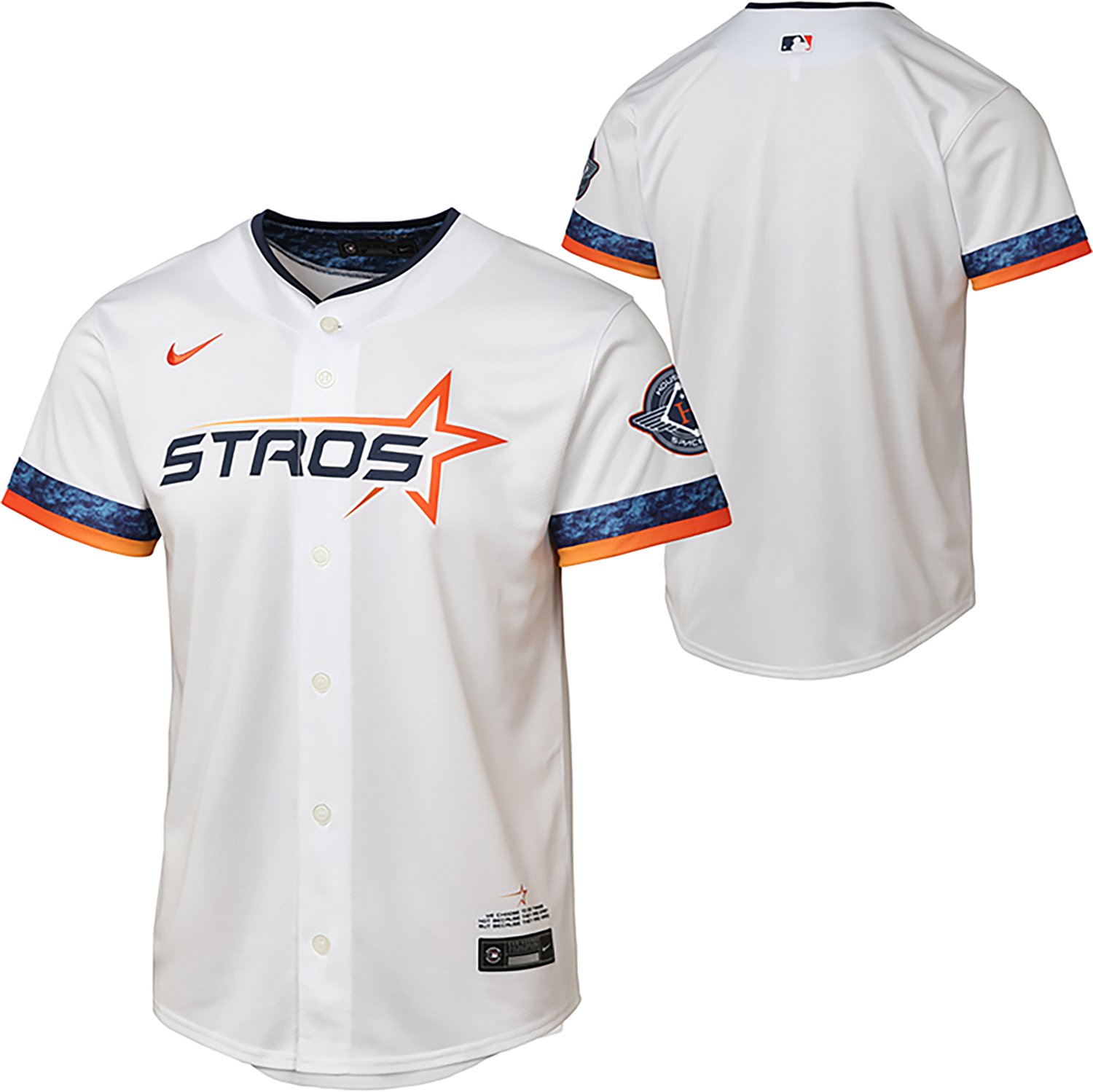Nike Youth Houston Astros Limited City Connect Jersey - view number 3