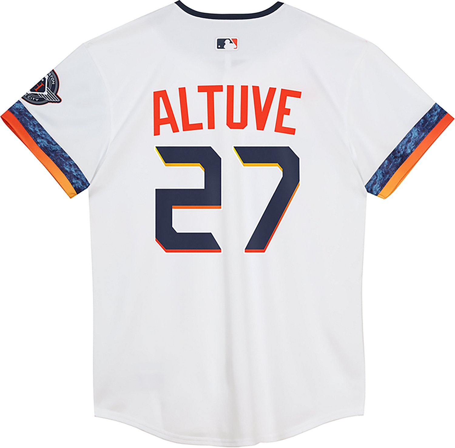 Nike Boys' 4-7 Houston Astros Jose Altuve Limited City Connect Player Jersey - view number 2