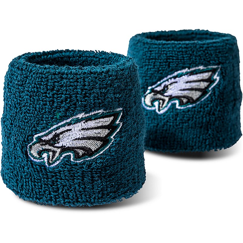 Franklin Philadelphia Eagles Embroidered Wristbands