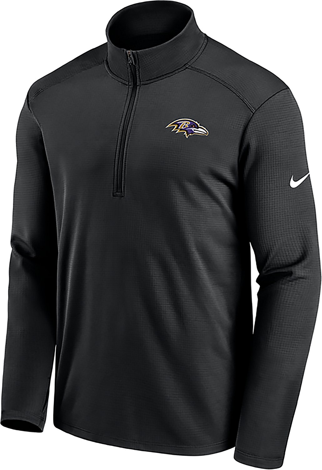 Nike Men's Baltimore Ravens Pacer 1/2-Zip Sweatshirt