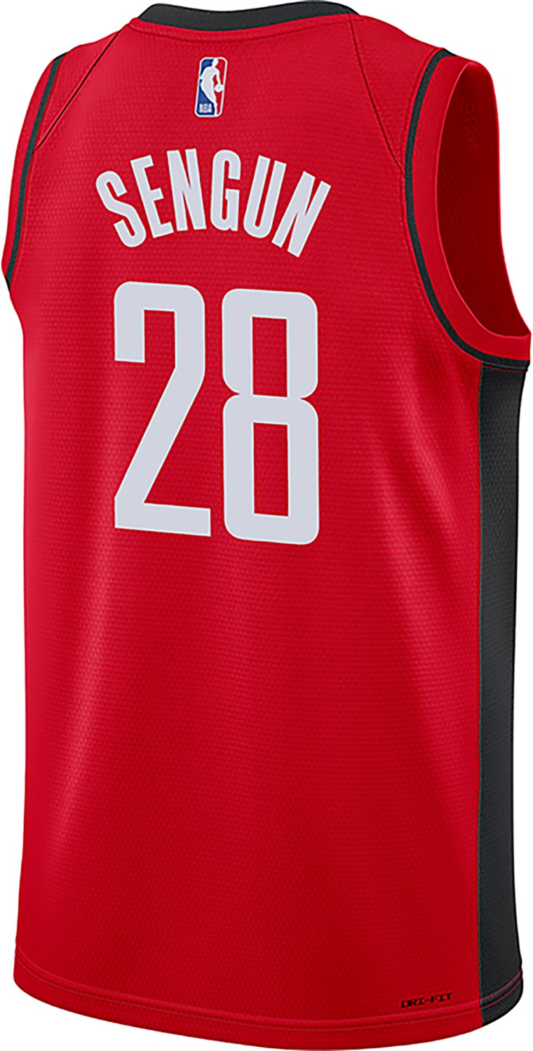 Nike Boys' Houston Rockets Alperen Sengun #28 Icon Swingman Jersey - view number 2