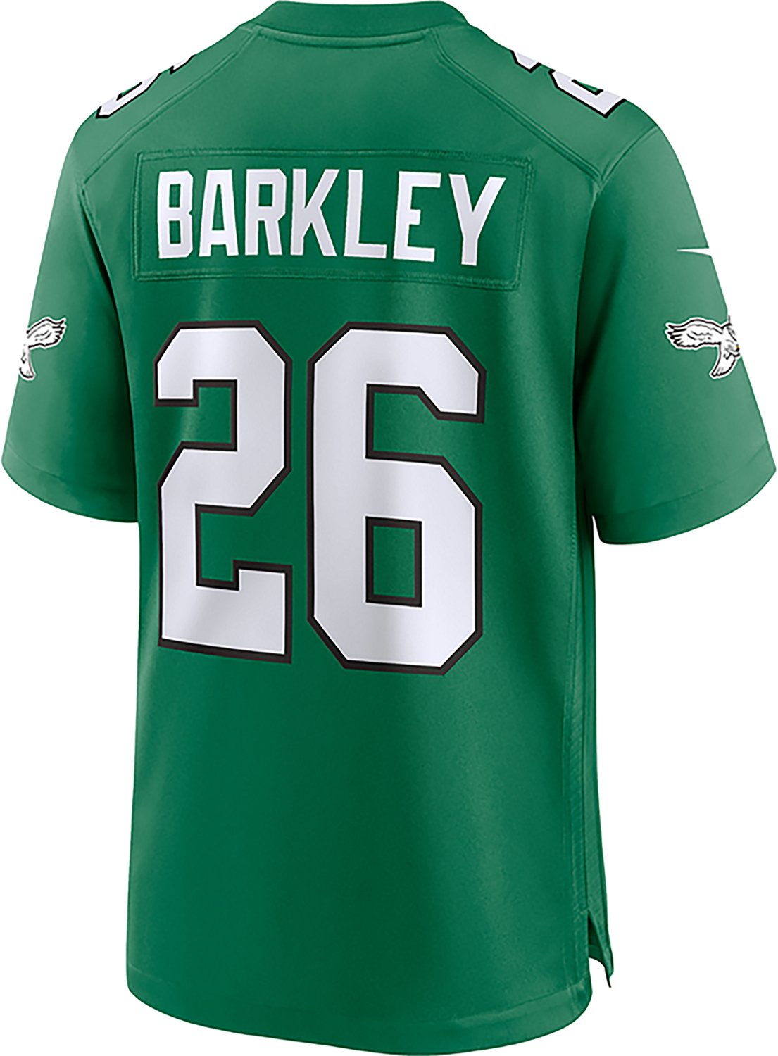 Nike Men's Eagles Saquon Barkley Alt 2 Game N&N Jersey - view number 2