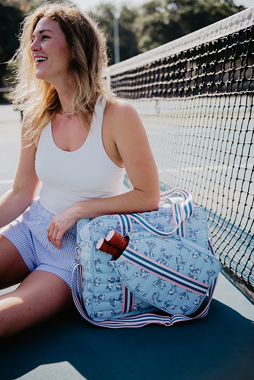 Katydid Pickleball Bag with Striped Strap - view number 4