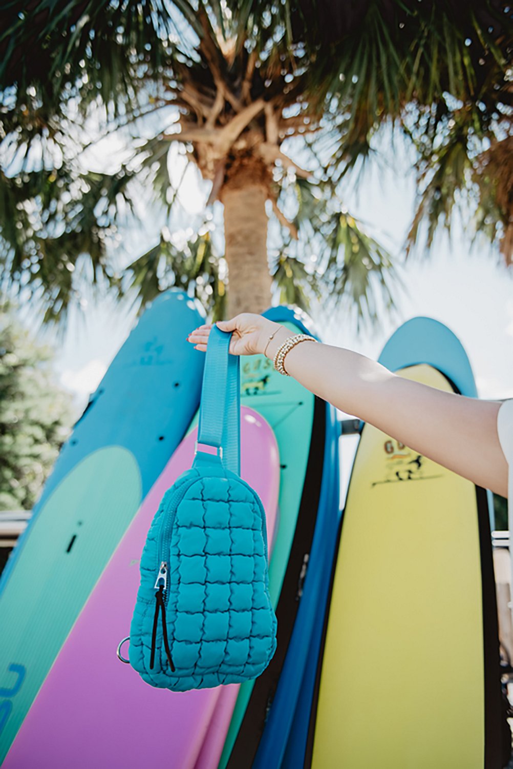 Katydid Quilted Sling Crossbody Bag - view number 3