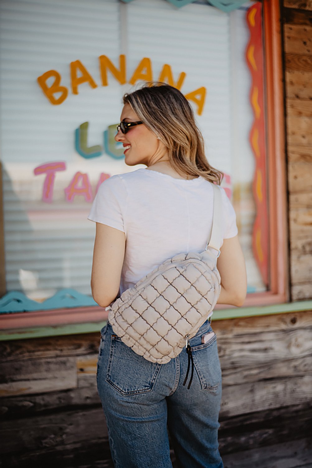 Katydid Quilted Sling Crossbody Bag - view number 2