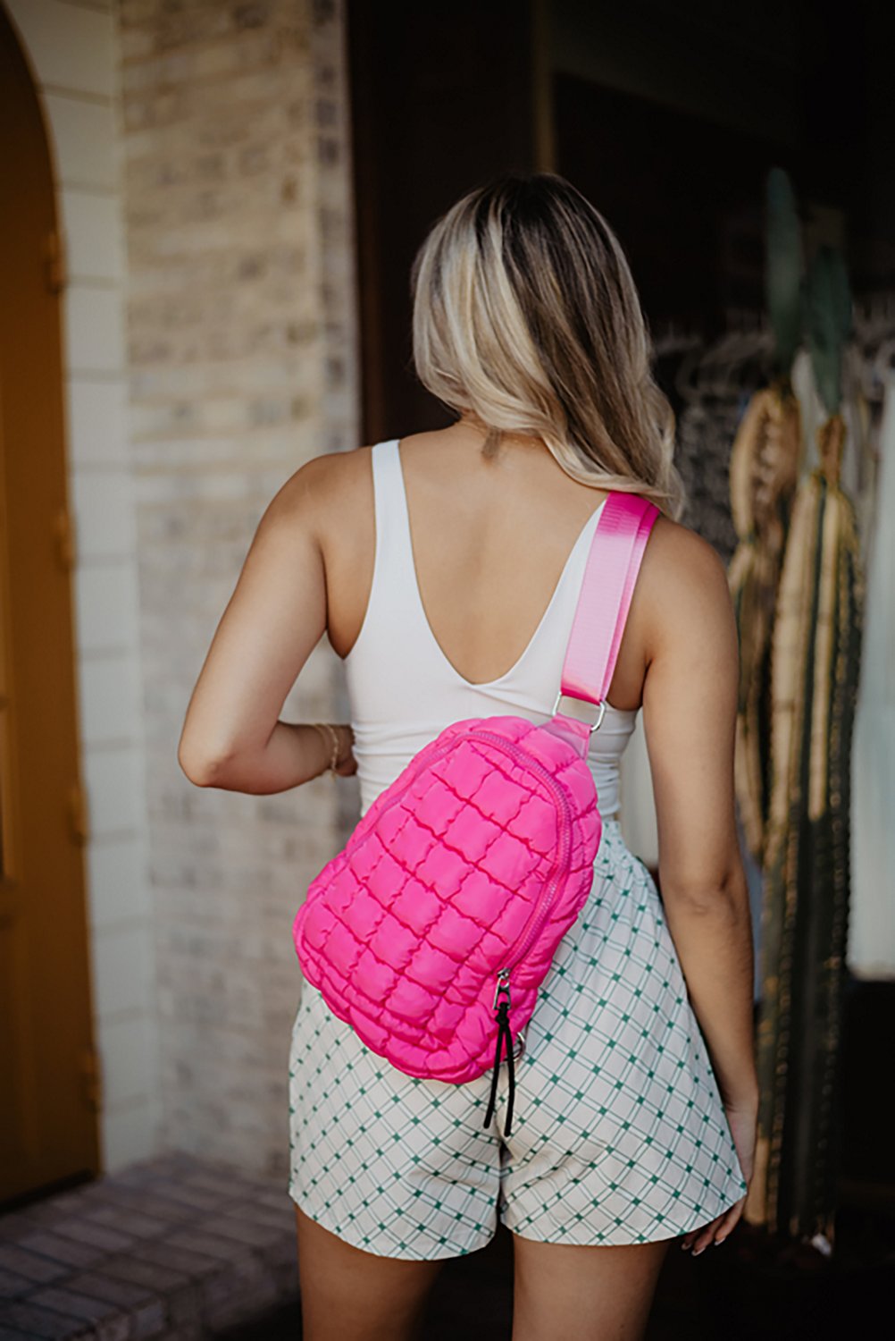 Katydid Quilted Sling Crossbody Bag - view number 2