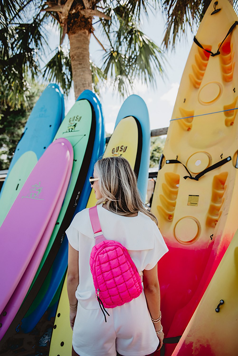 Katydid Quilted Sling Crossbody Bag - view number 3