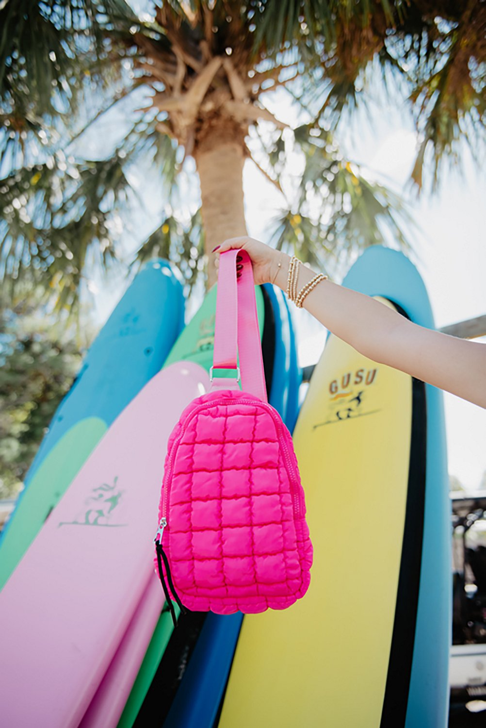 Katydid Quilted Sling Crossbody Bag - view number 4