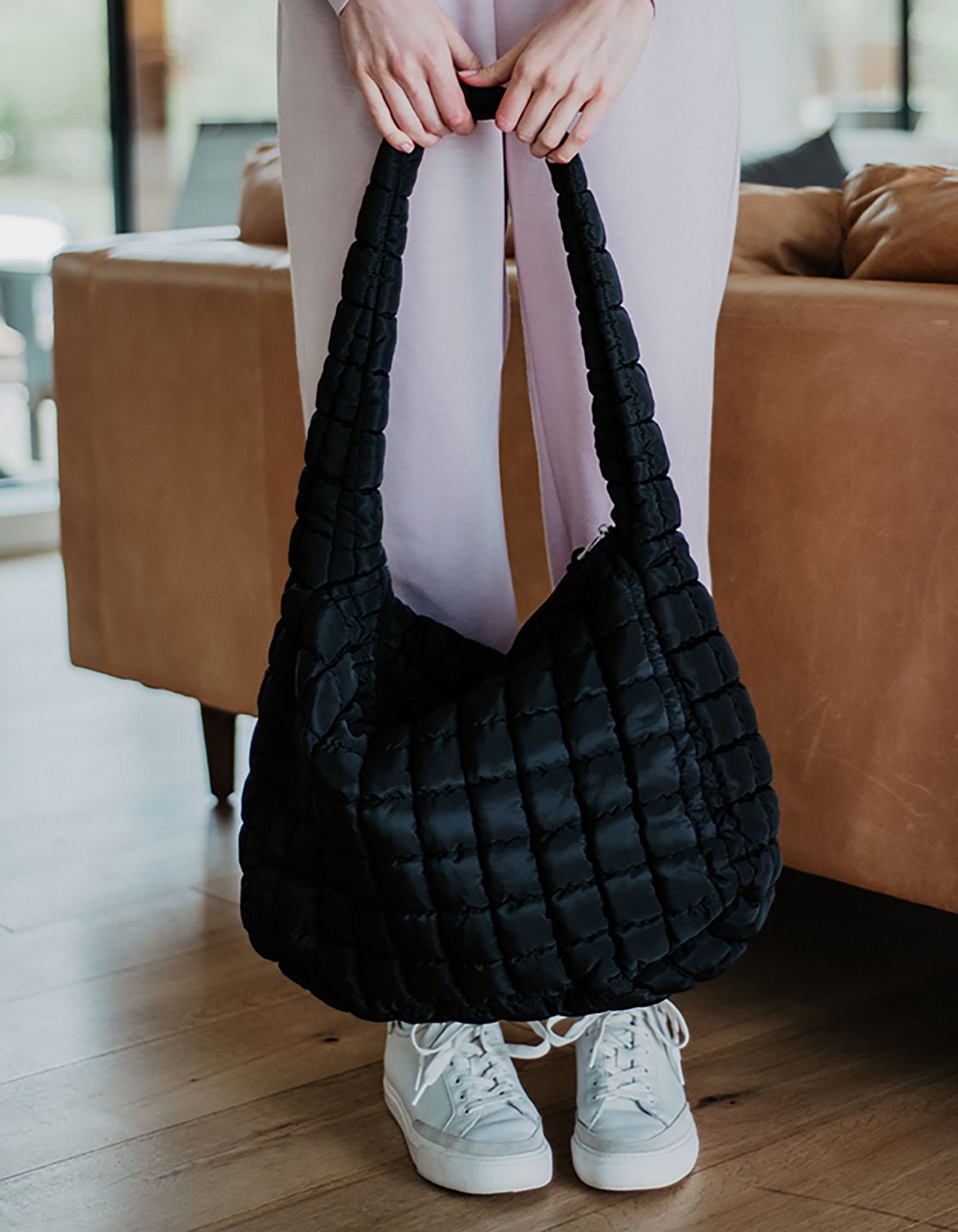 Katydid Quilted Tote Bag - view number 2