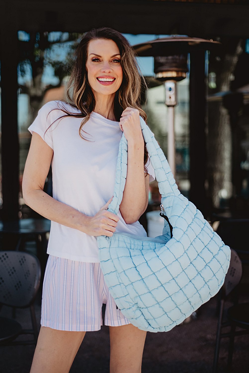 Katydid Quilted Tote Bag - view number 2