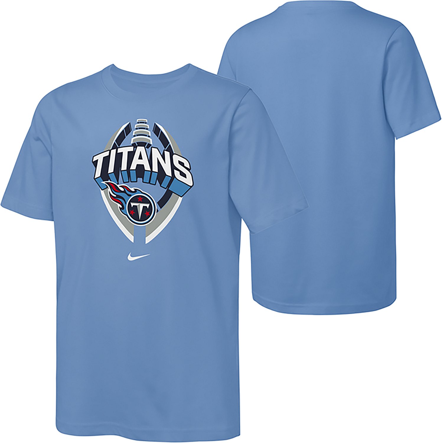 Nike Youth Tennessee Titans Icon Legend Short Sleeve T-shirt - view number 3