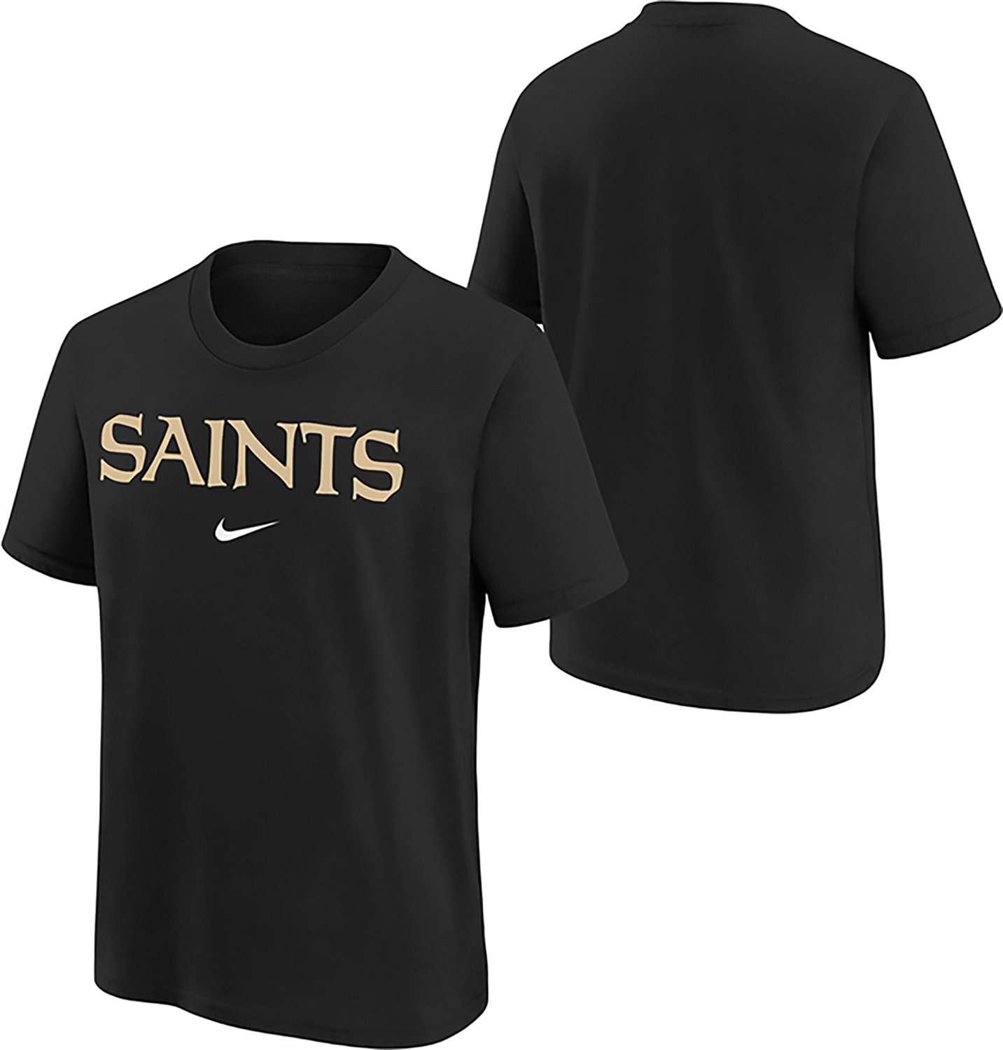 Nike Youth New Orleans Saints Team Wordmark Short Sleeve T-shirt - view number 3