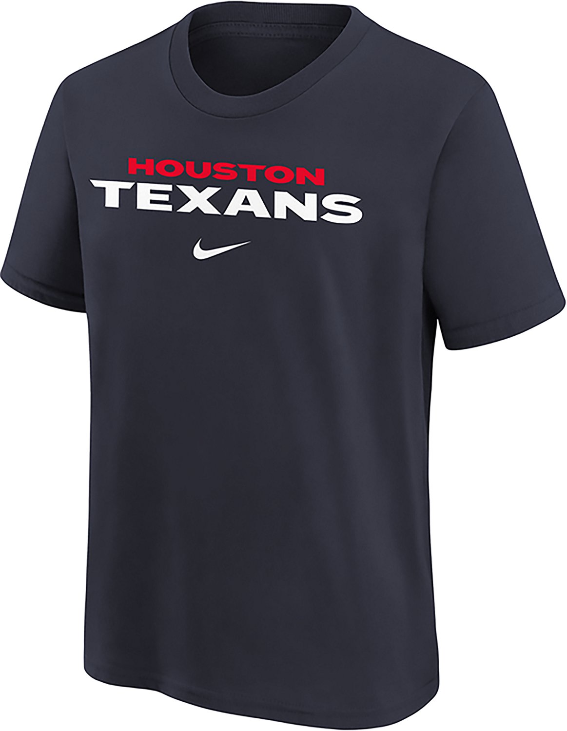 Nike Youth Houston Texans Team Wordmark Short Sleeve T-shirt
