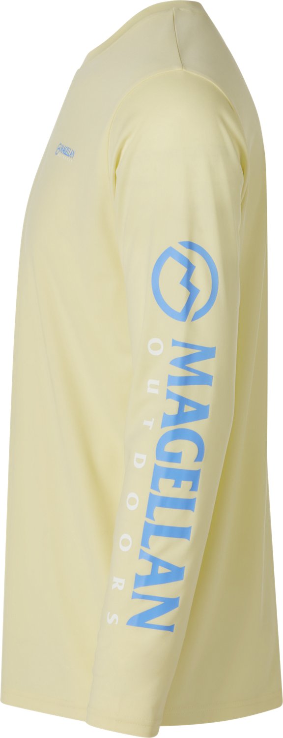 Magellan Outdoors Men's Casting Crew Core Graphic Long Sleeve T-shirt                                                            - view number 5