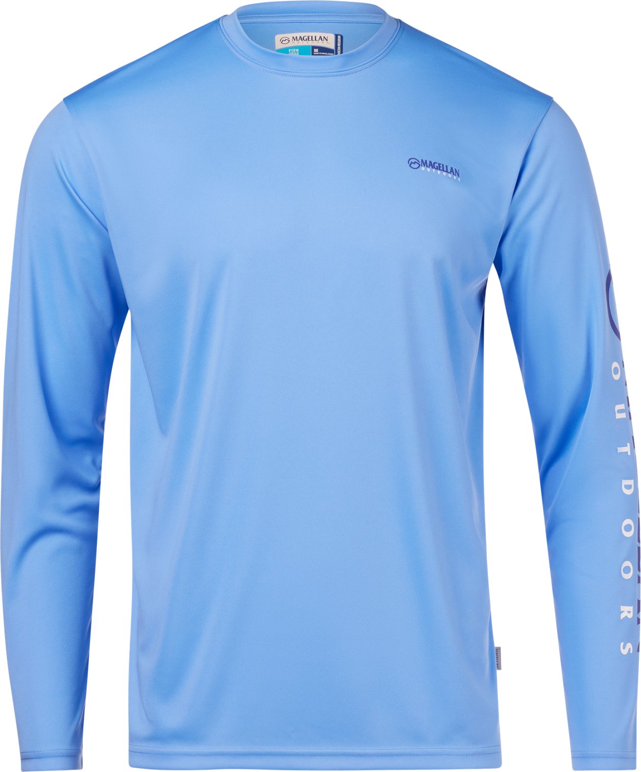 Magellan Outdoors Men's Casting Crew Core Graphic Long Sleeve T-shirt                                                            - view number 6