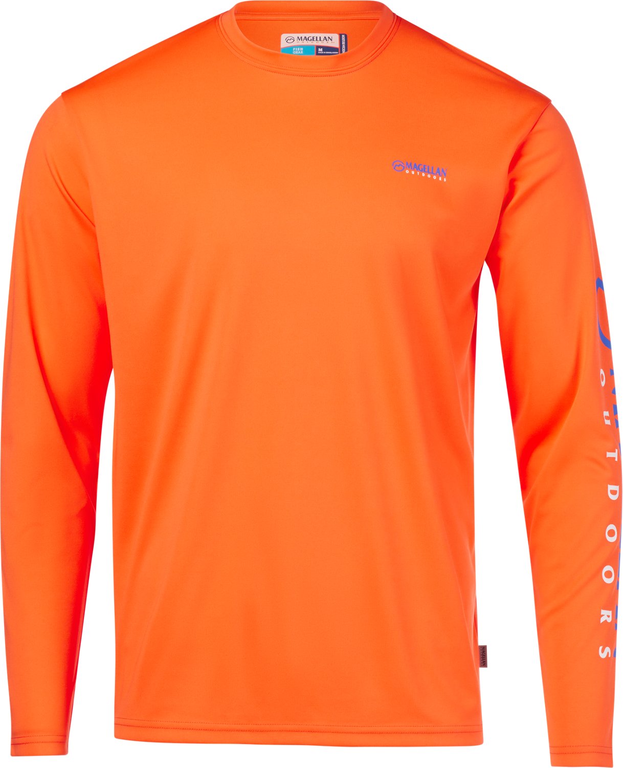 Magellan Outdoors Men's Casting Crew Core Graphic Long Sleeve T-shirt                                                            - view number 5